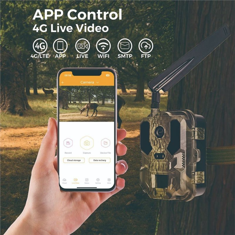 FEDI-Waterproof 120MP 4G Outdo - đánh giá và giá Hunting Outdoor Camera