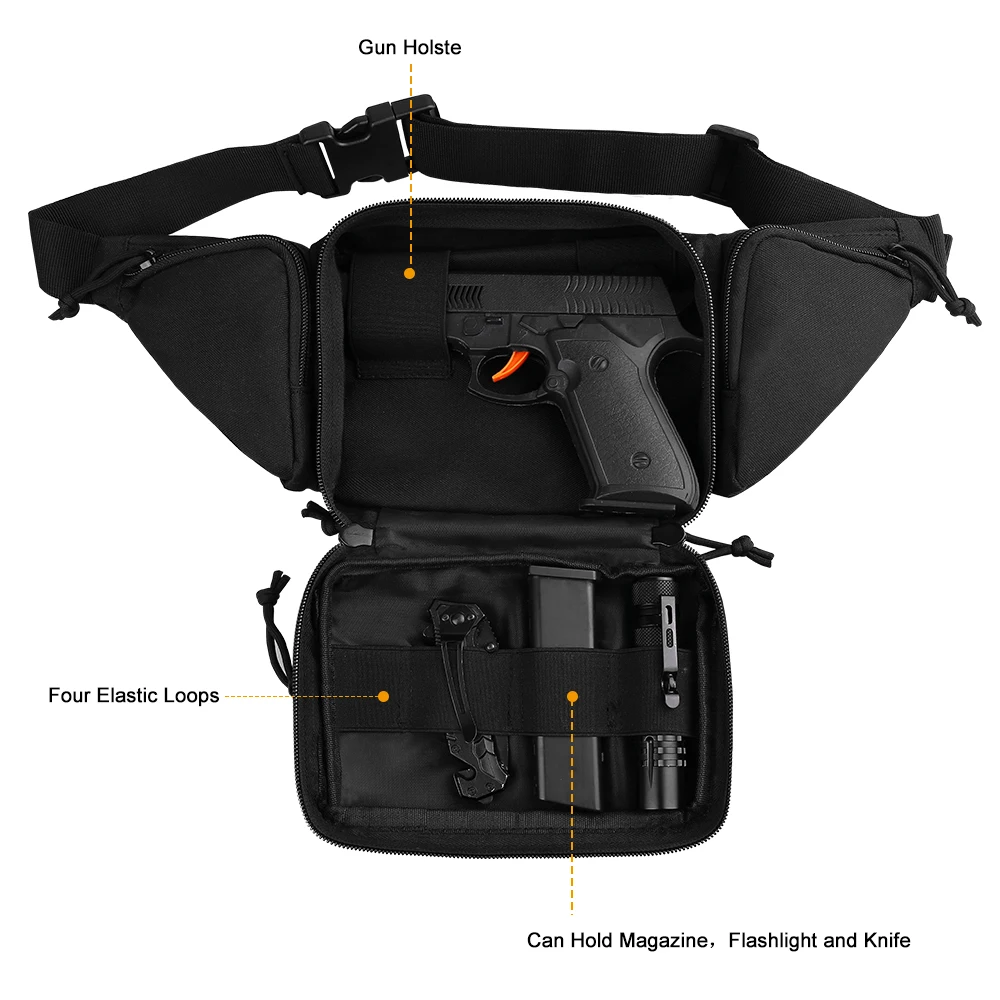 Hunting Waist Bag Men's Tactic - đánh giá và giá Outdoor Hunting Belt