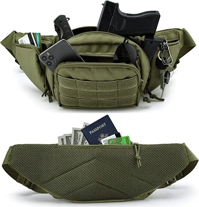 Hunting Waist Bag Men's Tactic - đánh giá và giá Outdoor Hunting Belt