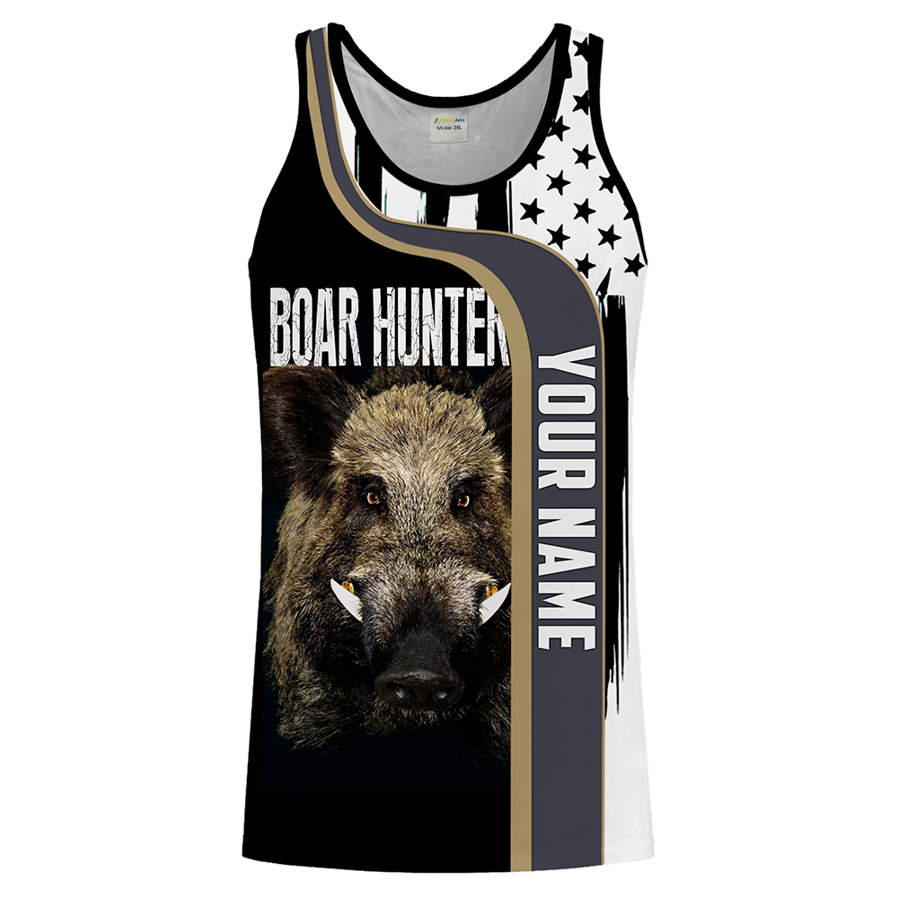 Custom Name Boar Hunter Tank T - đánh giá và giá Wildman Hunting & Outdoor Robertson