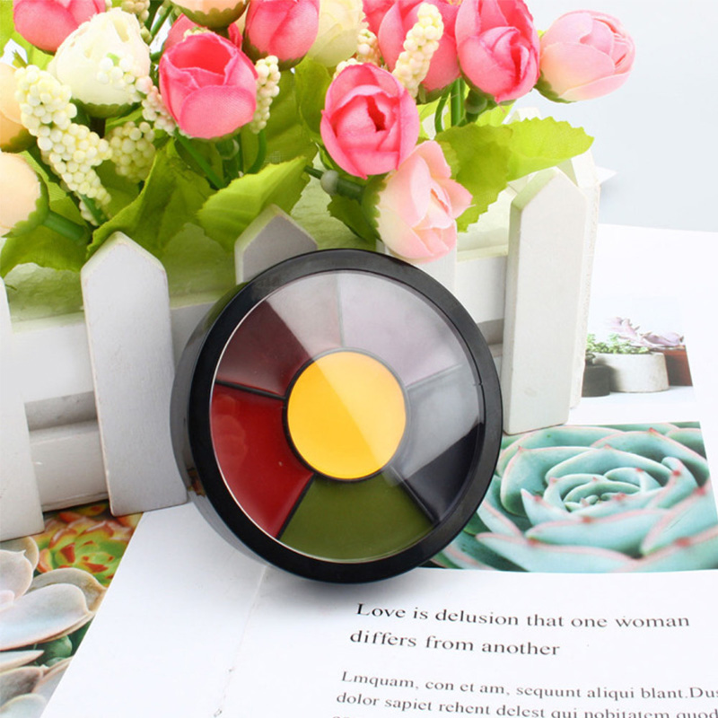 6 Color Oil Face Paint palette - đánh giá và giá Camo Face Paint
