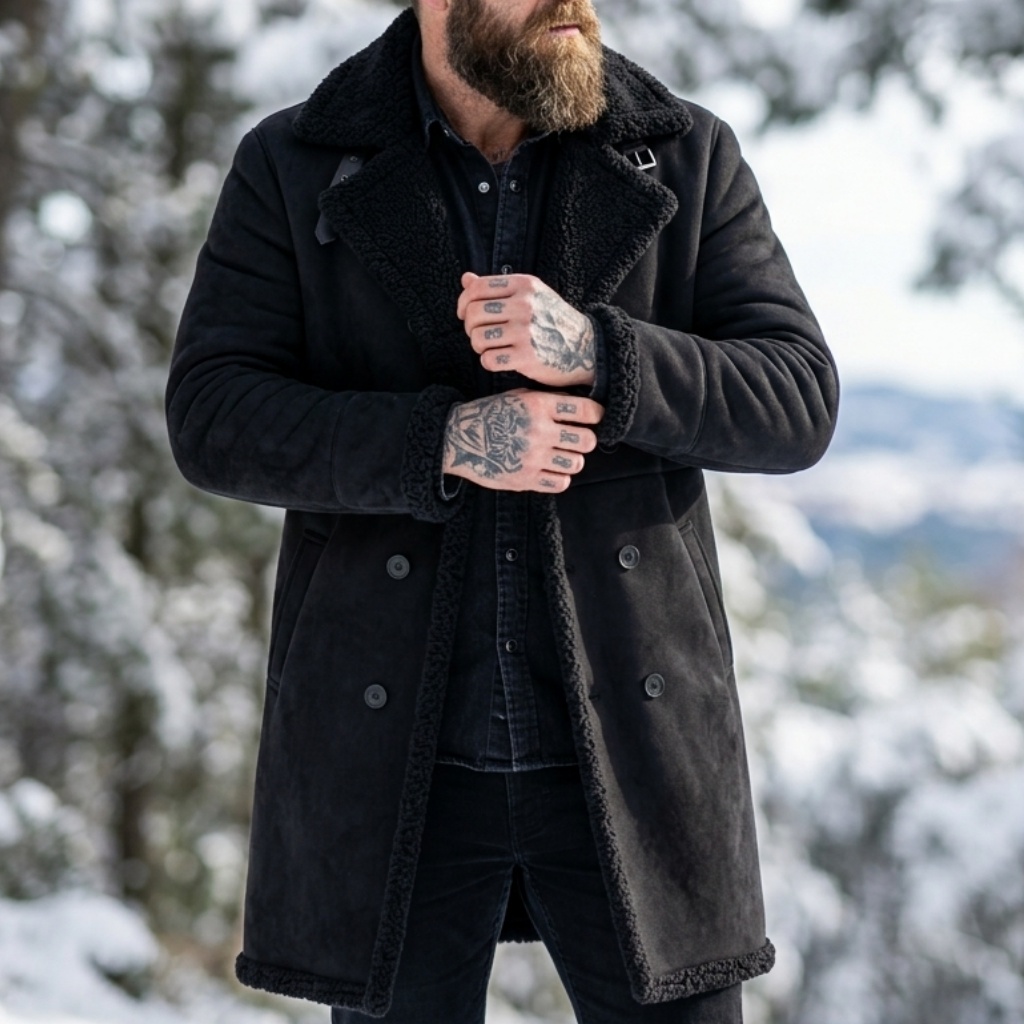 Men's Faux Suede Fur Lined Win - đánh giá và giá Outdoor Hunting Belt