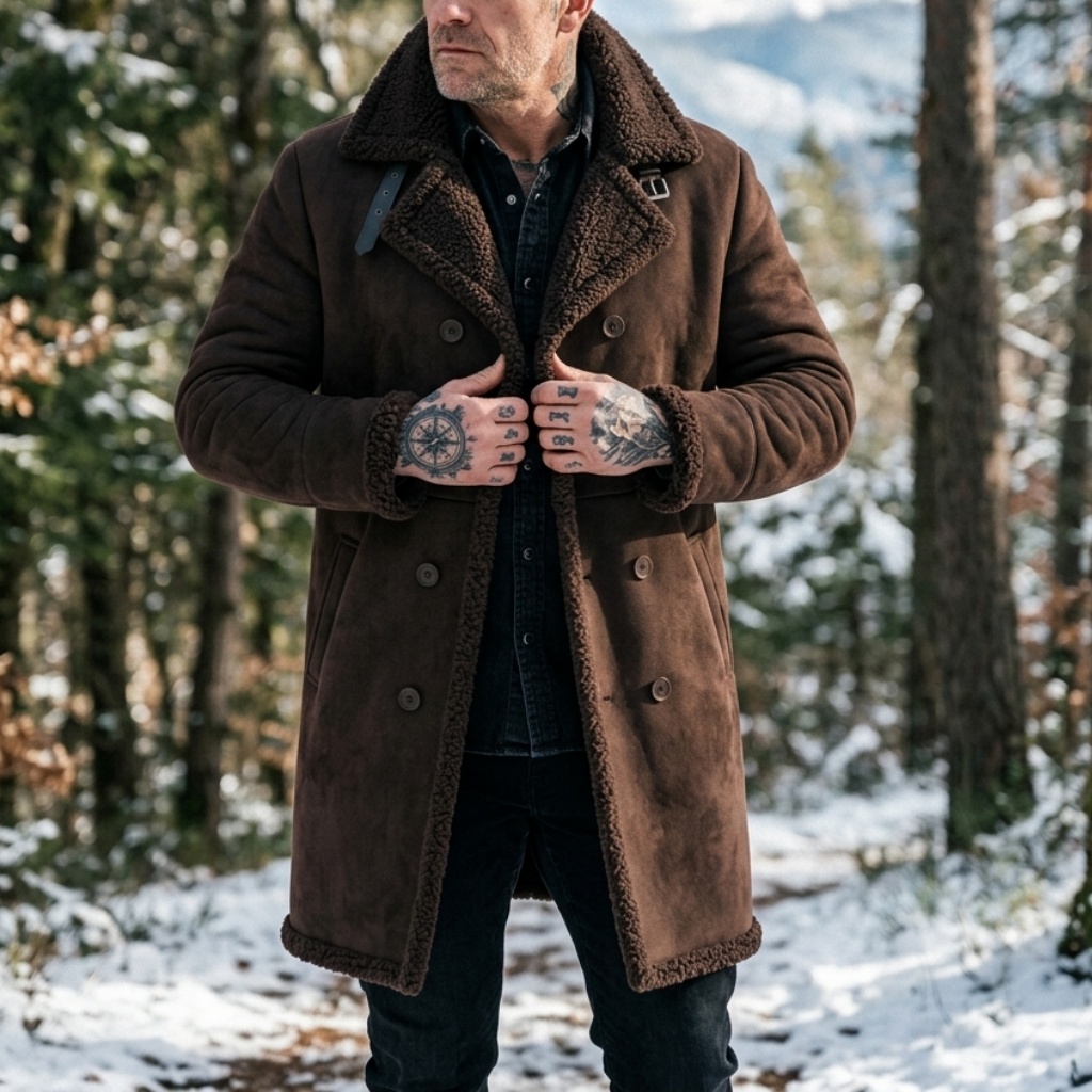 Men's Faux Suede Fur Lined Win - đánh giá và giá Outdoor Hunting Belt