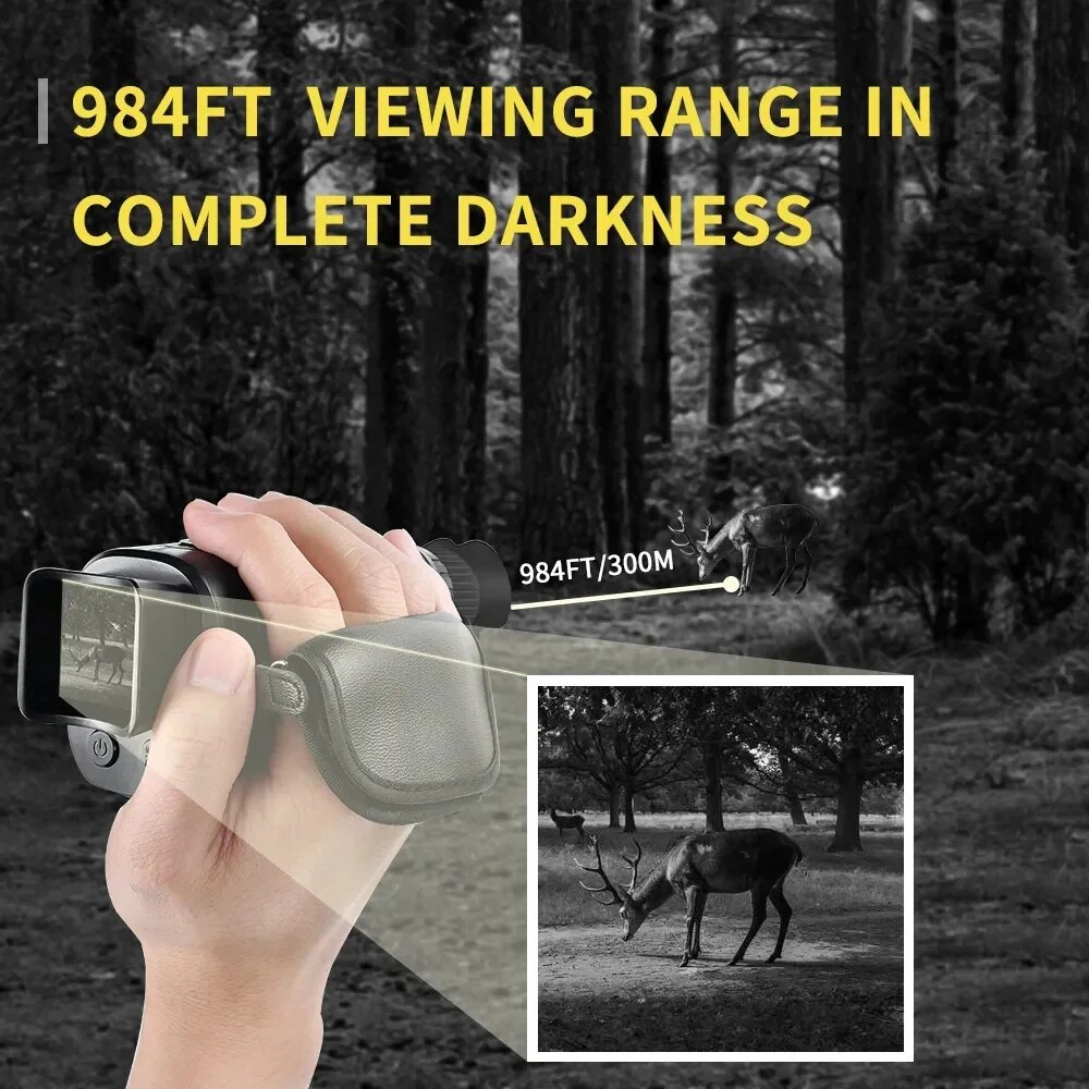 Monocular Night Vision Device  - đánh giá và giá Hunting Outdoor Camera
