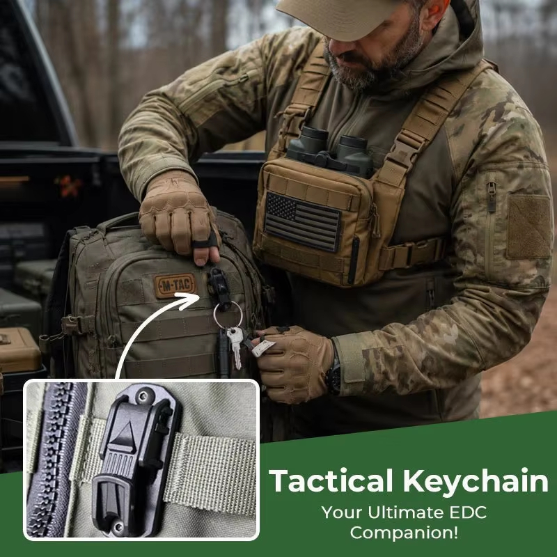 Plastic Tactical Key Ring Clip - đánh giá và giá Outdoor Hunting Belt