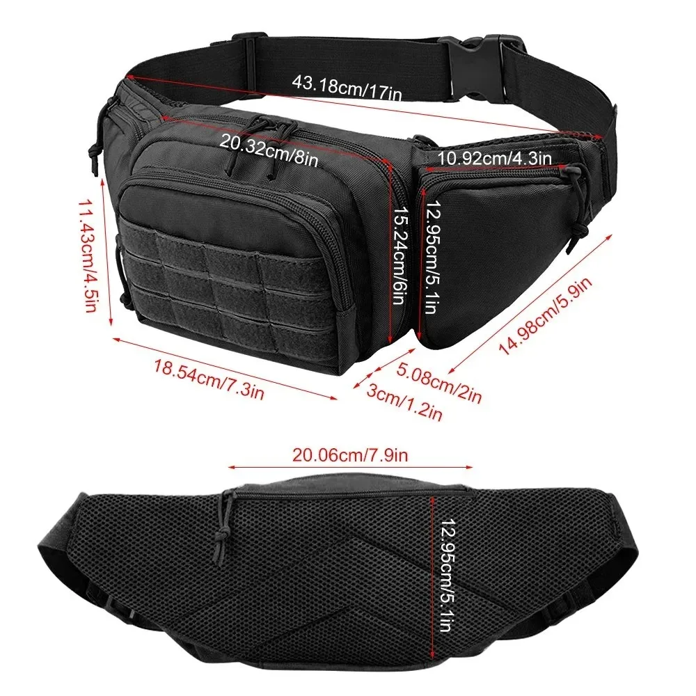 Hunting Waist Bag Men's Tactic - đánh giá và giá Outdoor Hunting Belt