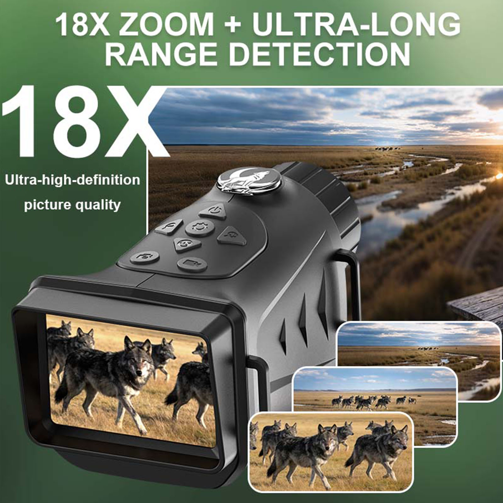 4K Infrared Night Visions Devi - đánh giá và giá Hunting Outdoor Camera